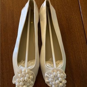 Kate Spade New York Satin Flats Size 7.5